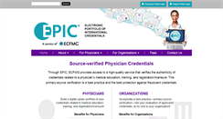 Desktop Screenshot of ecfmgepic.org